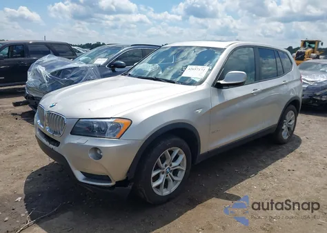 2014 BMW X3 xDrive35I z USA, uszkodzony, nr VIN 5UXWX7C55E0E75982